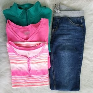 🔥 FINAL PRICE JUSTICE BUNDLE SKINNY JEANS TOPS